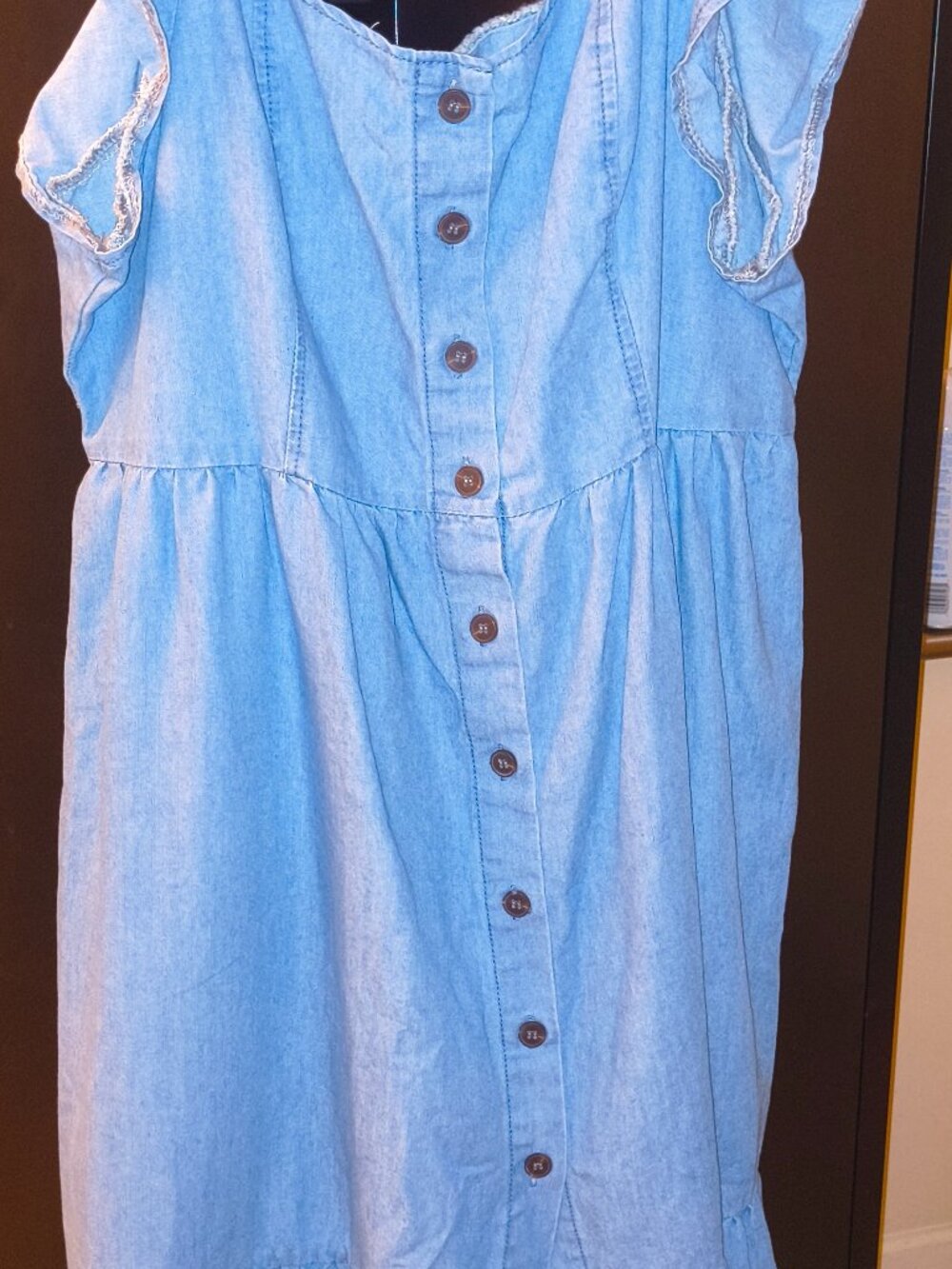 2X Blue Jean Dress Jumper